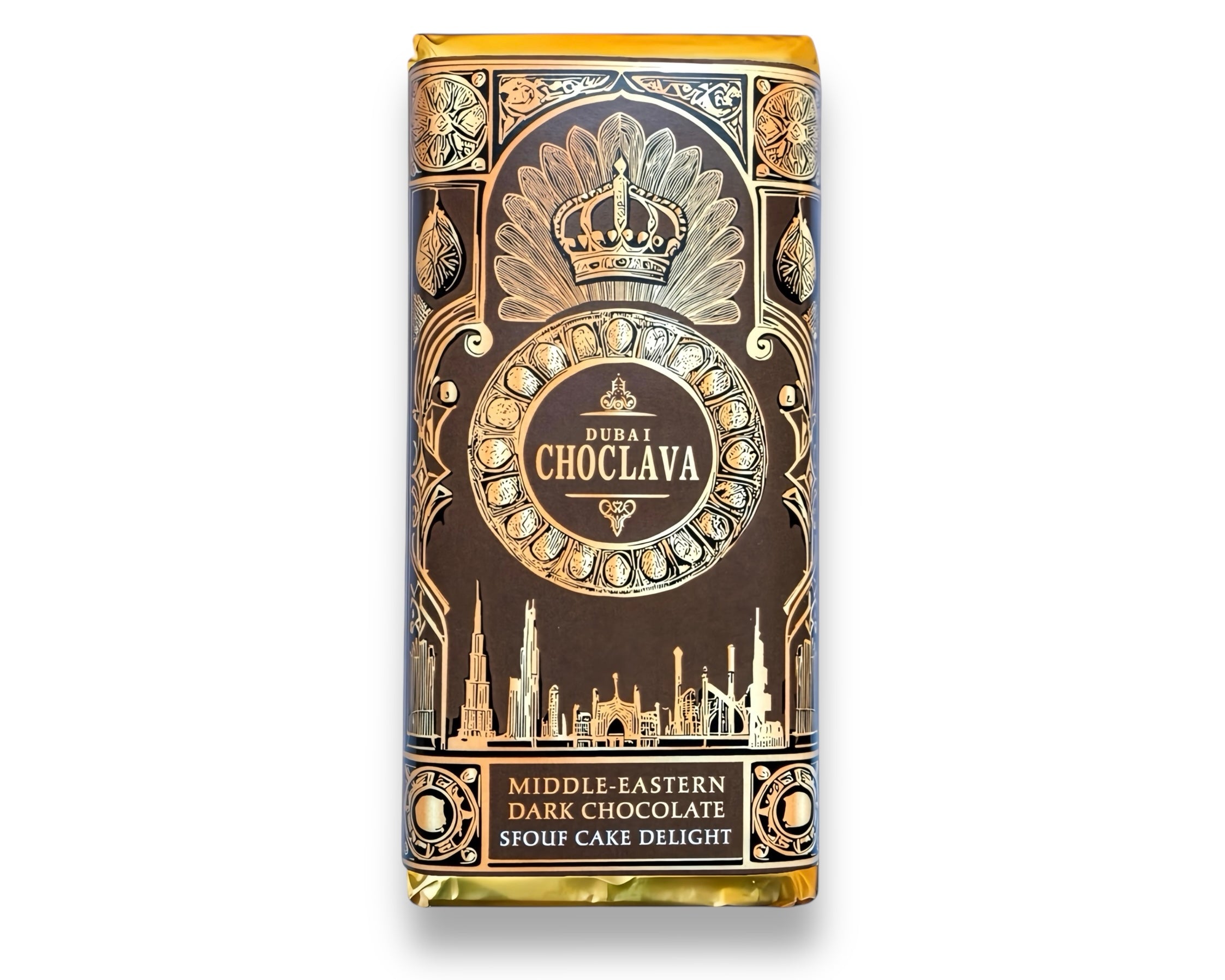 King Dark Sfouf Cake Choclava Bar